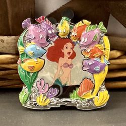 Disney Store Park Pack Little Mermaid Frame Ariel Pin Set LE 500