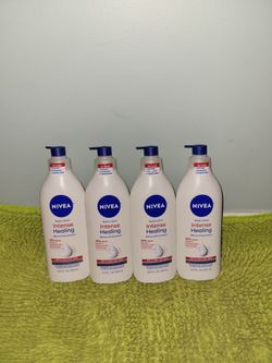 4 Nivea Body Lotion 16.9oz Intense Healing