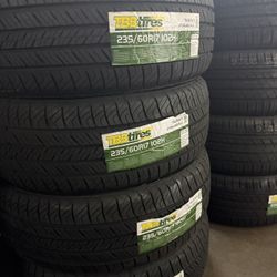 BRAND NEW TIRES 235/60r17 TBB FOR SALE SET OF 4 TIRES $375 WITH INSTALLATION AND BALANCING 