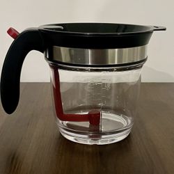 Cuisipro 4 Cup Fat Separator Plastic Durable