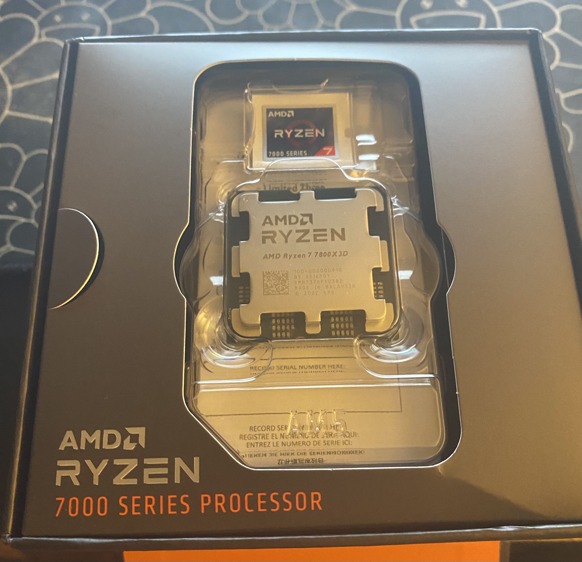 AMD Ryzen 7 7800X3D 8-Core, 16-Thread Desktop Processor