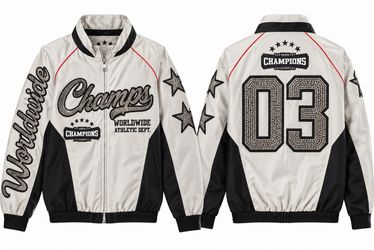 Rhinestone Champs Track Jacket