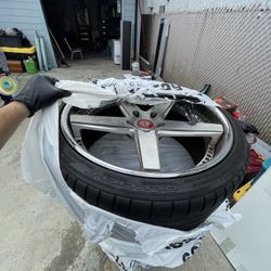 RIMS AND TIRES FOR SALE ONLY