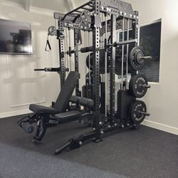 Functional Trainer w/Smith Machine | Gym Equipment | Squat Rack