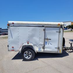 72076 Jacksonville AR Trailer 6'×10' Enclosed Spare Good Tread Tires Cargo Utility 2" Ball