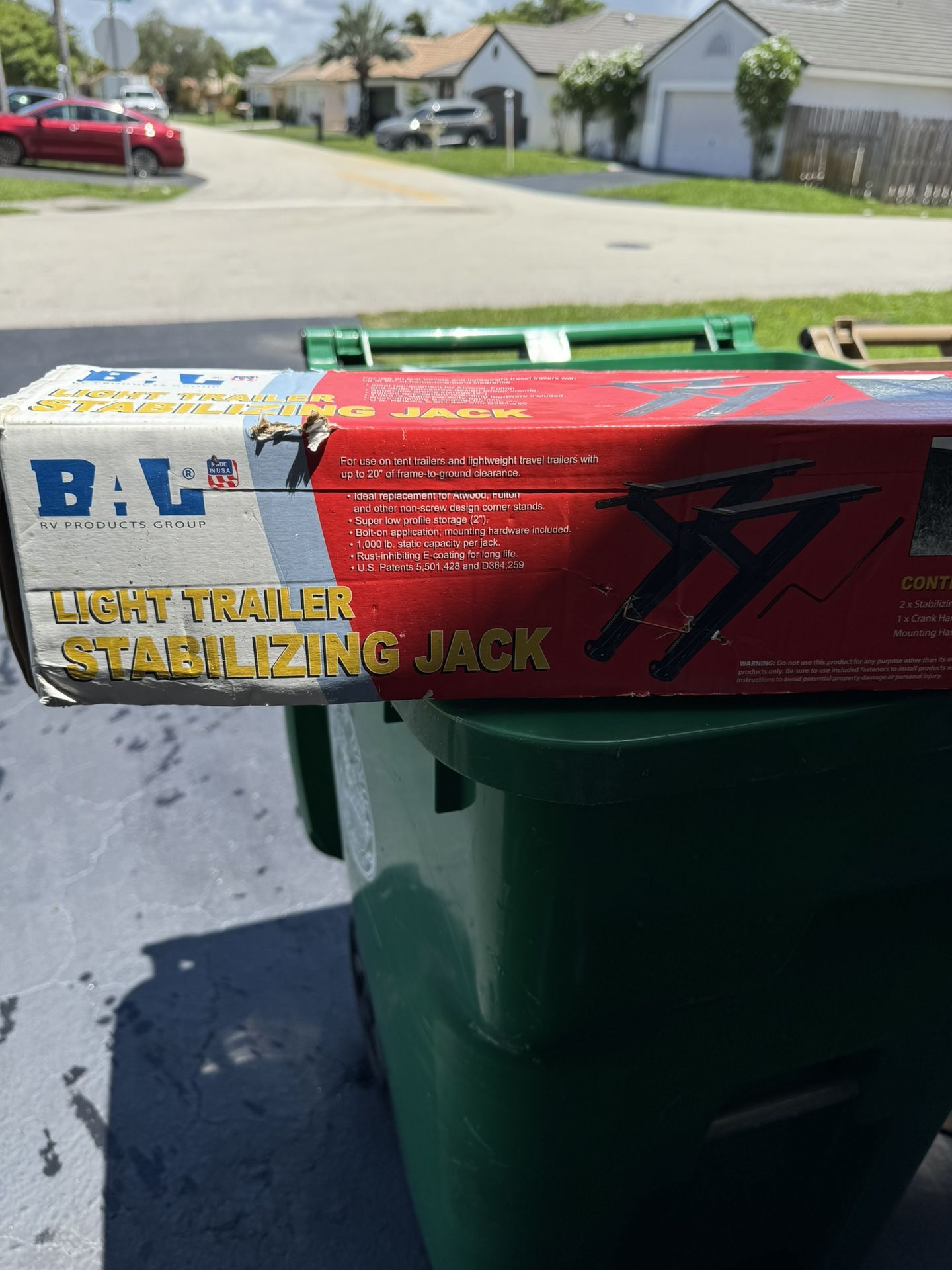 Trailer Stabilizer Jack