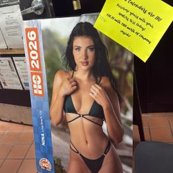 2026 HOOTERS BIKINI CALENDARS