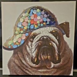English Bulldog Painting