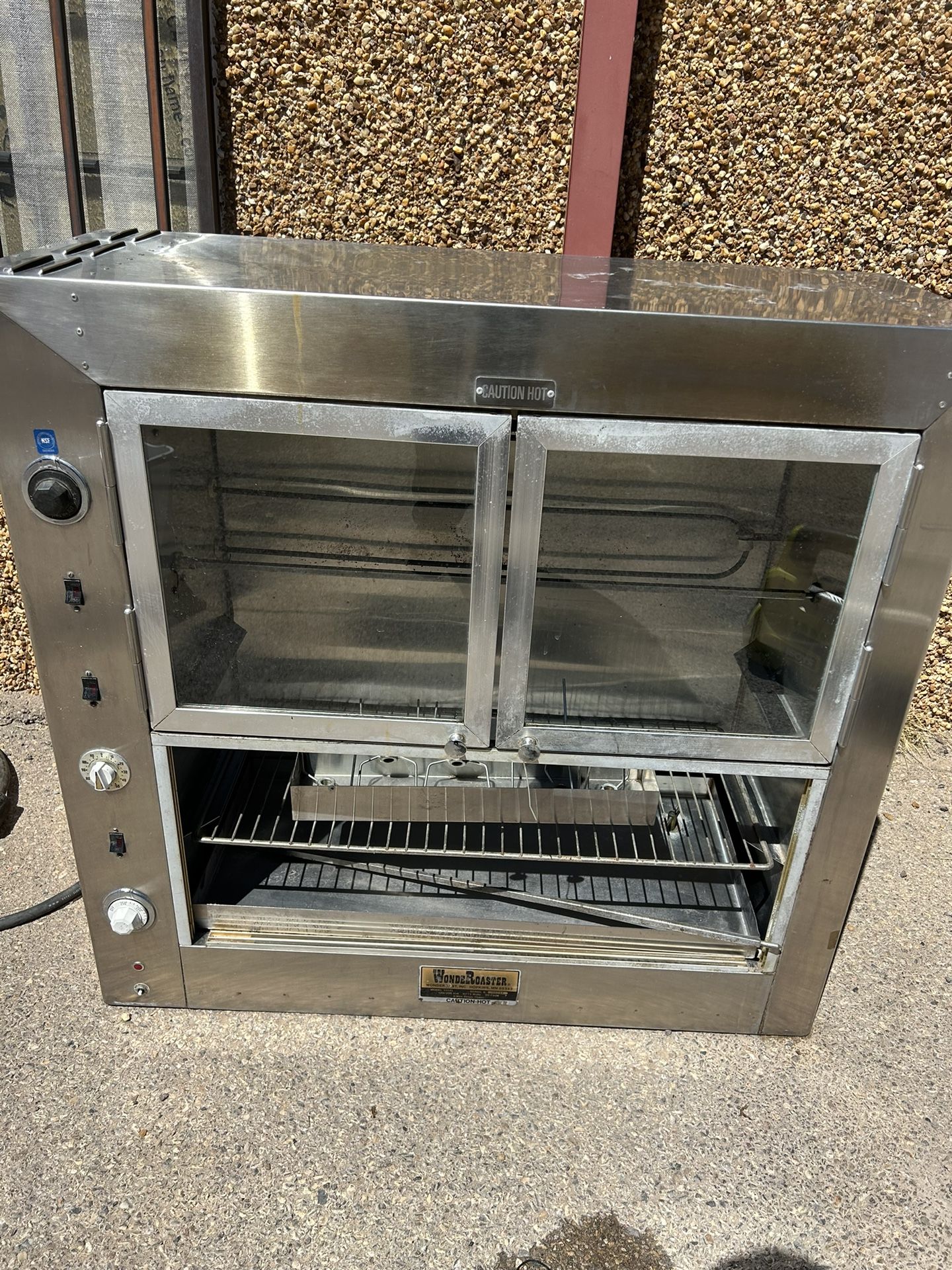 Wonde Rotisserie Chicken Roaster