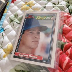 Los Angeles Dodgers Shawn Green Rookie Baseball Cards 