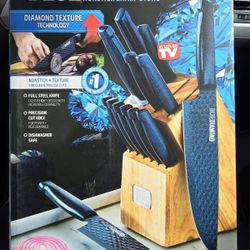 Non Stick Blue Diamond Knives Best Offer