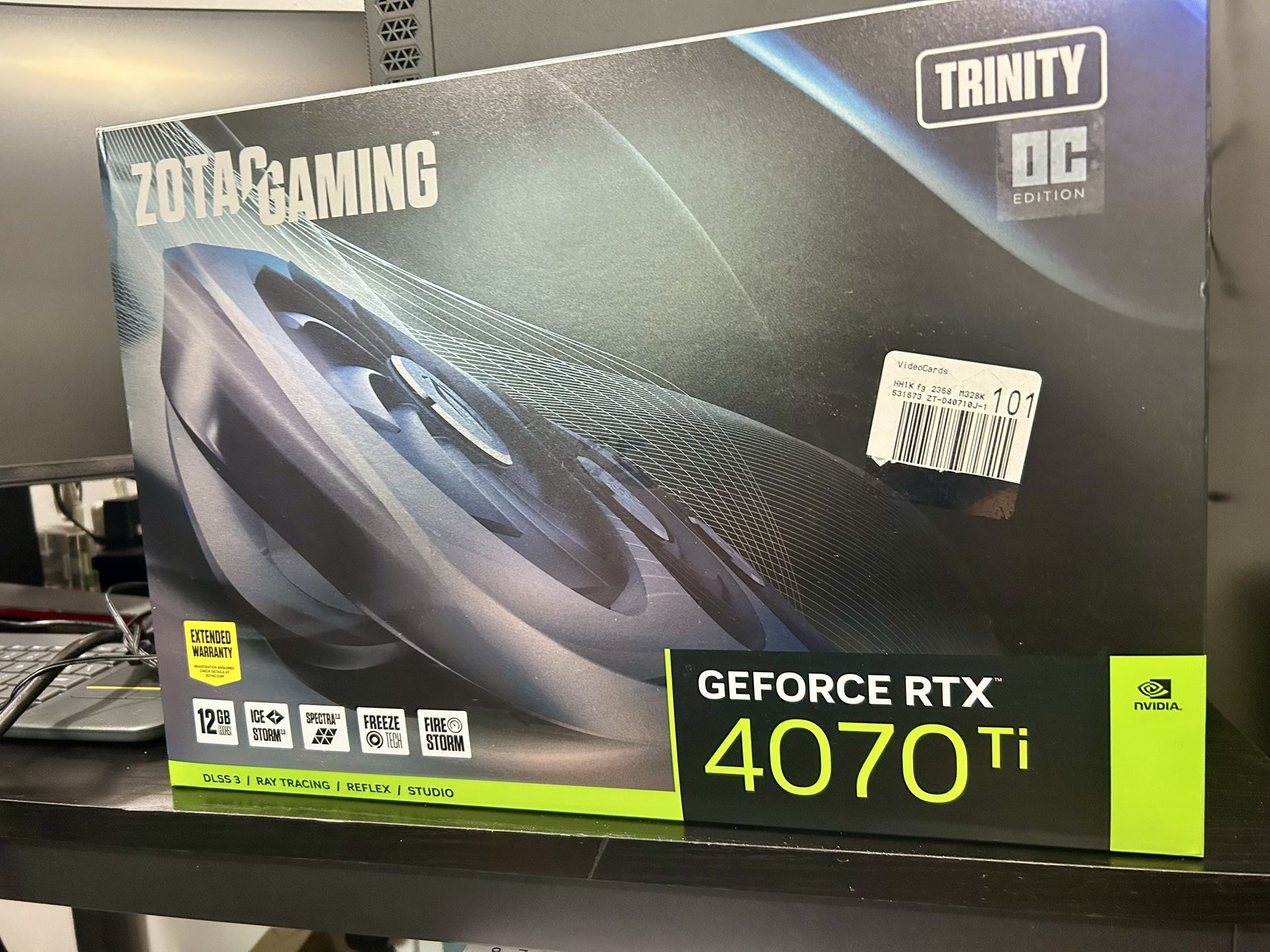 Zotac Gaming RTX 4070 Ti Trinity OC