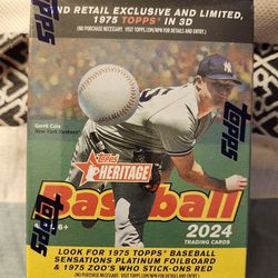 Topps Heritage Baseball 2024 Box 72 Cards