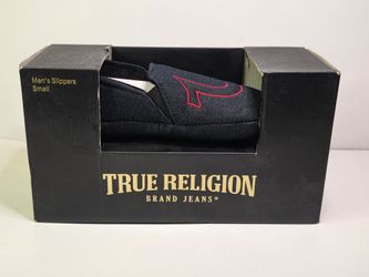 BNIB Mens True Religion Slippers size Small (7/8)