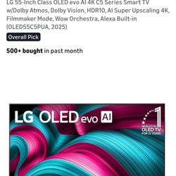 LG OLED C5 55" NEW FACTORY SEALED