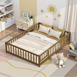 Full Floor Bed for Children