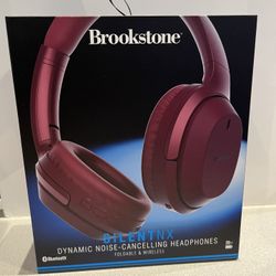 New Brookstone Bluetooth Noise-Cancelling Headphones  