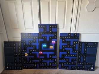 PacMan Canvas Wall Mural 5 piece!