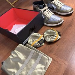 Jordan 1 Special Edition Comes With Everything Isn’t He Picture Box Doesn’t Have Top 10.5 Worn Twice Great Shape. 