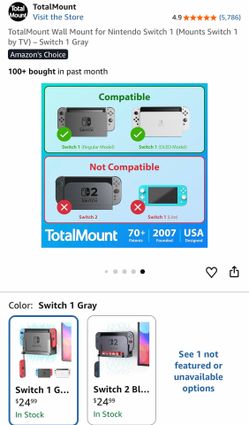 Total mount for switch