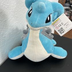 Oly Factory 2017 Lapras Plush Pokémon With Tags