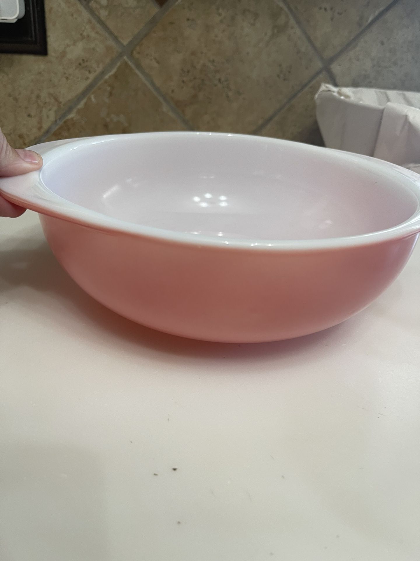 Rare Vintage Pink Pyrex Bowl