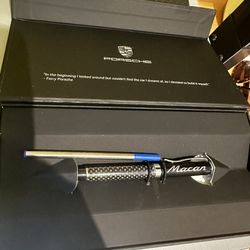 Porsche Carbon Fiber Pen In Gift Box Official Brand New 