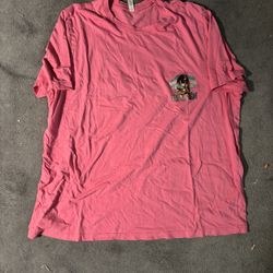 Morgan Wallen Morgan Wallen "Thinkin Bout Me” T-Shirt - Size 4XL. Pink in Color. Mens/Womens
