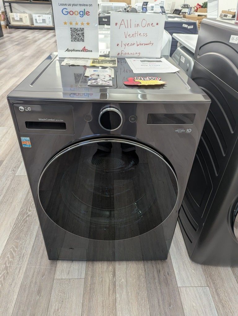 $799- $1599 All In One And Stack Washer/ Dryer Combos With 1 Year Warranty, Finance Options, 48 Hr Delivery.