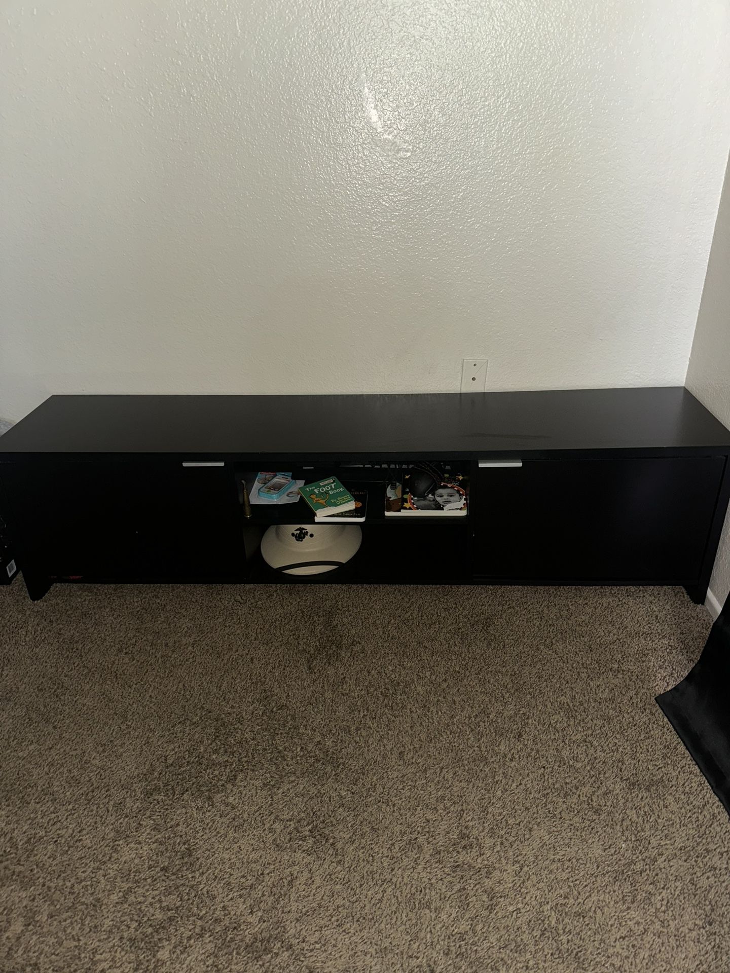 Black TV Stand