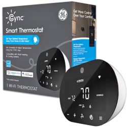 GE CYNC, Smart Thermostat with Wi-Fi Compatibility