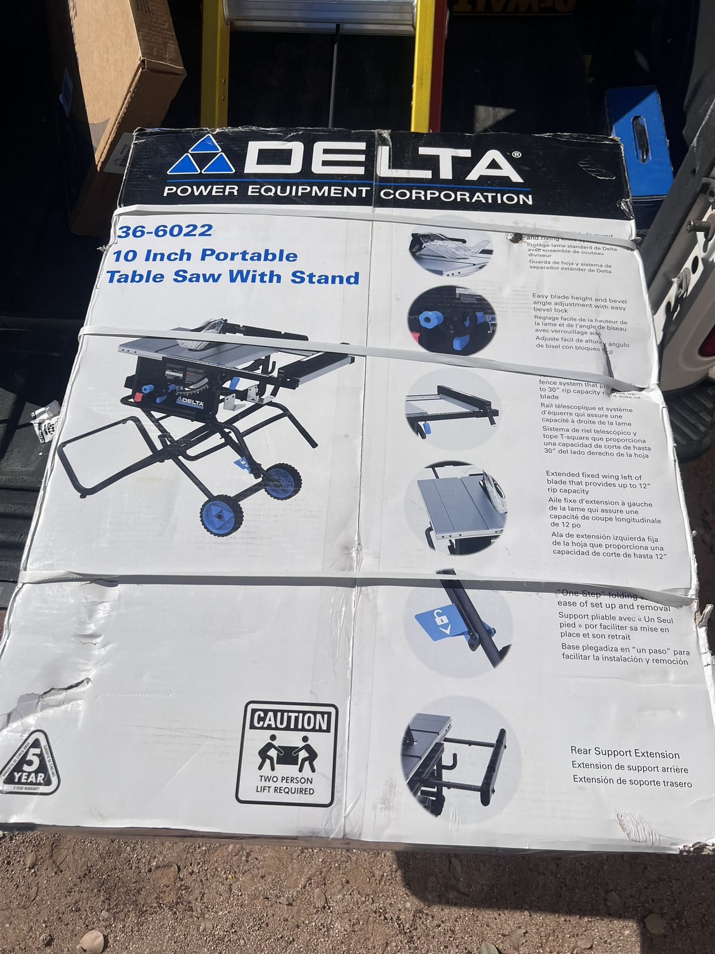 Delta 10" Portable Table Saw