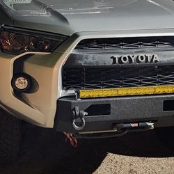Overland Center Bumper With Winch Mount Toyota 5th Gen 4runner