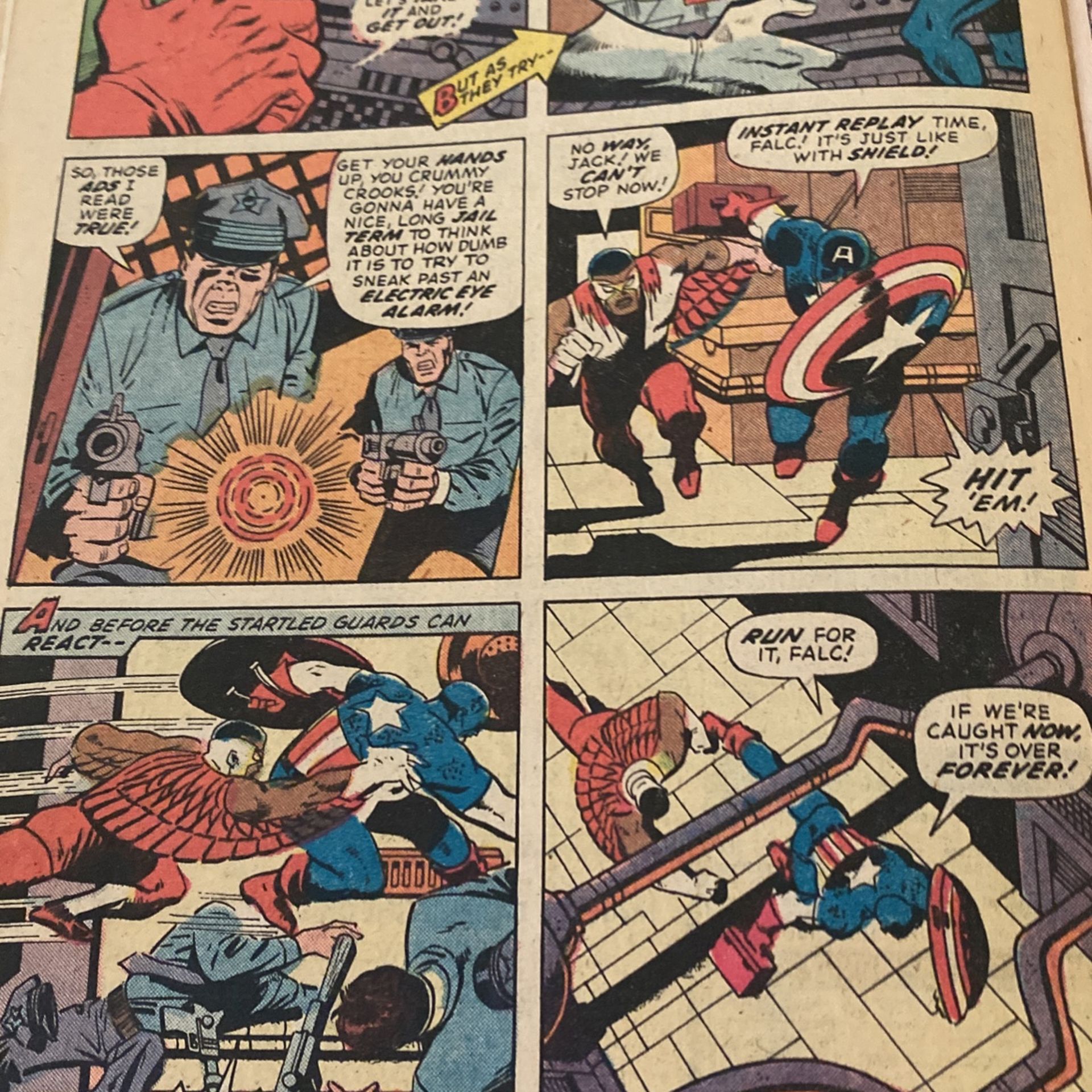 Marvel Comic Book Captain America #173
