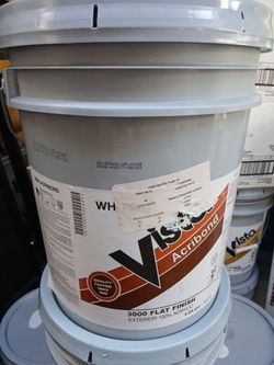 Exterior flat paint