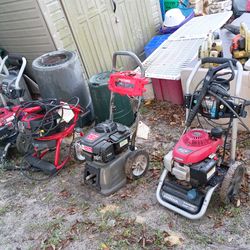 Pressure Washers & Echo Blowers