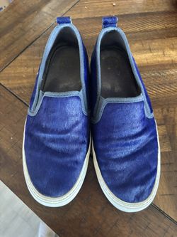 Wonder Blue Fur Men’s Shoes