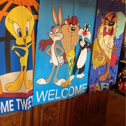 Large character flags eight dollars each
