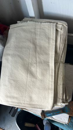 Canvas money bags