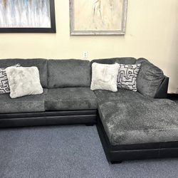 Dark Gray Sectional 
