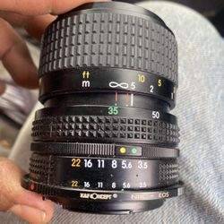 Nikon 35-70mm With Canon EF Adapter 