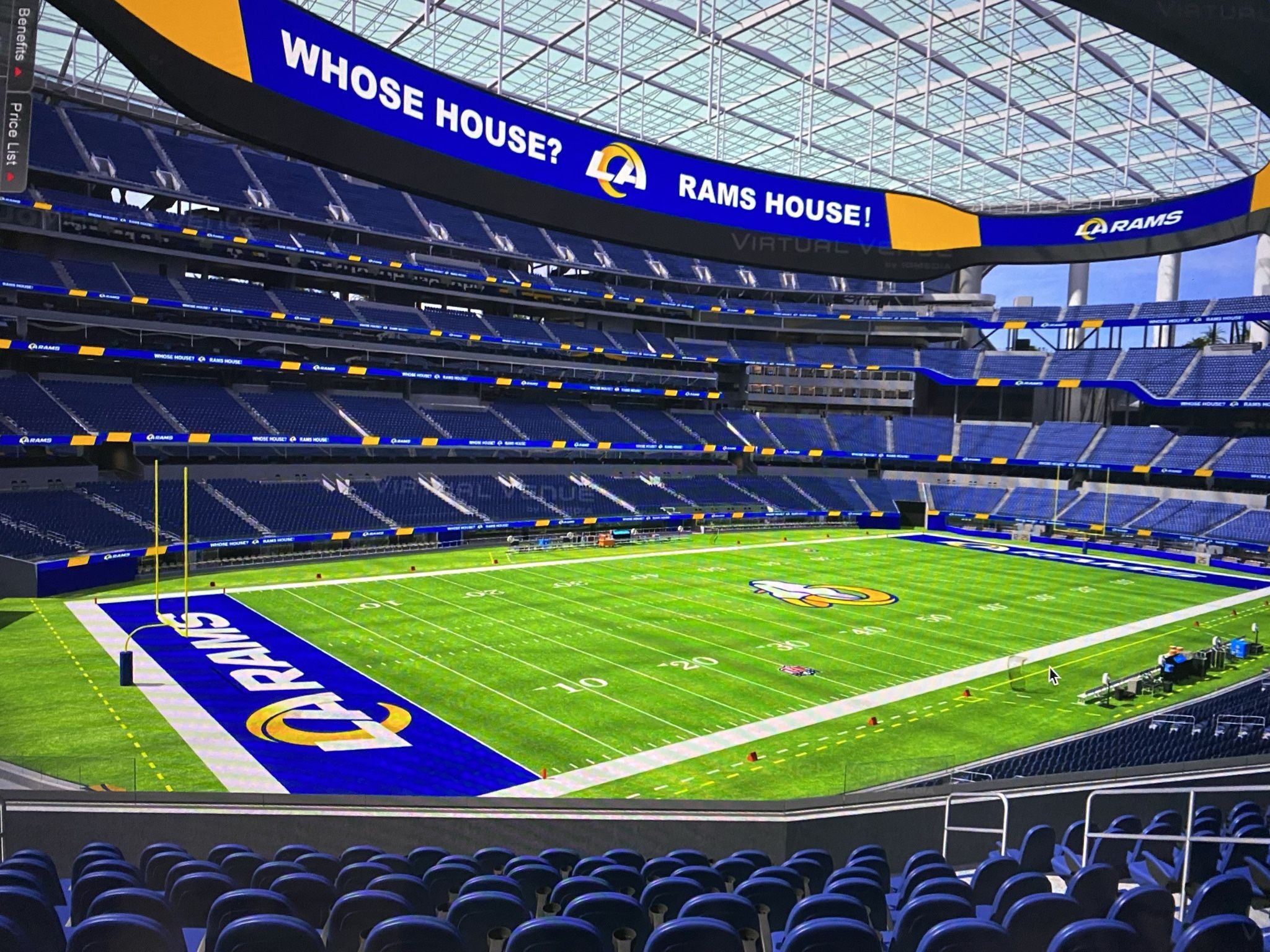 Rams - Cardinals 1 Premier Seat. Section 239. Price Per Ticket! for