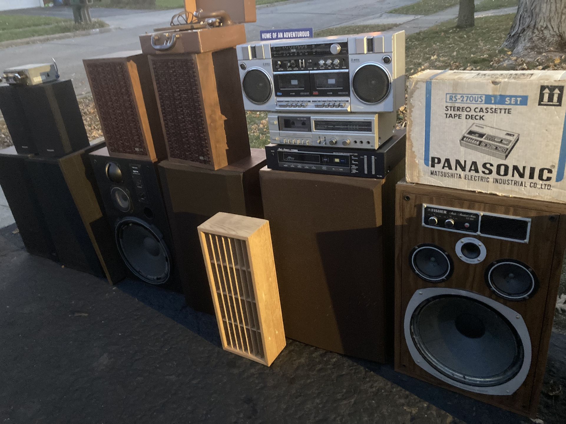 Vintage Speakers And Some Audio Stuff Also