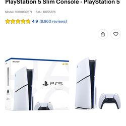 PS 5 Slim - Disc Edition