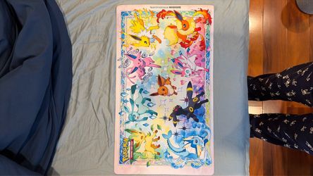 Pokémon TCG Eevee Evolutions Playmat