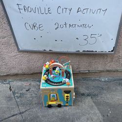 Toy Activity Cube Cubo De Actividad Para Bebes 