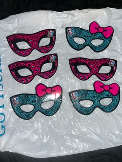 Monster High Party Masks Set of 6