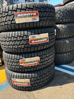 LT275/70/18 Arroyo nueva con 50.000 millas de garantía