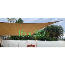 16 X 20 Sun Sail, Sunshade