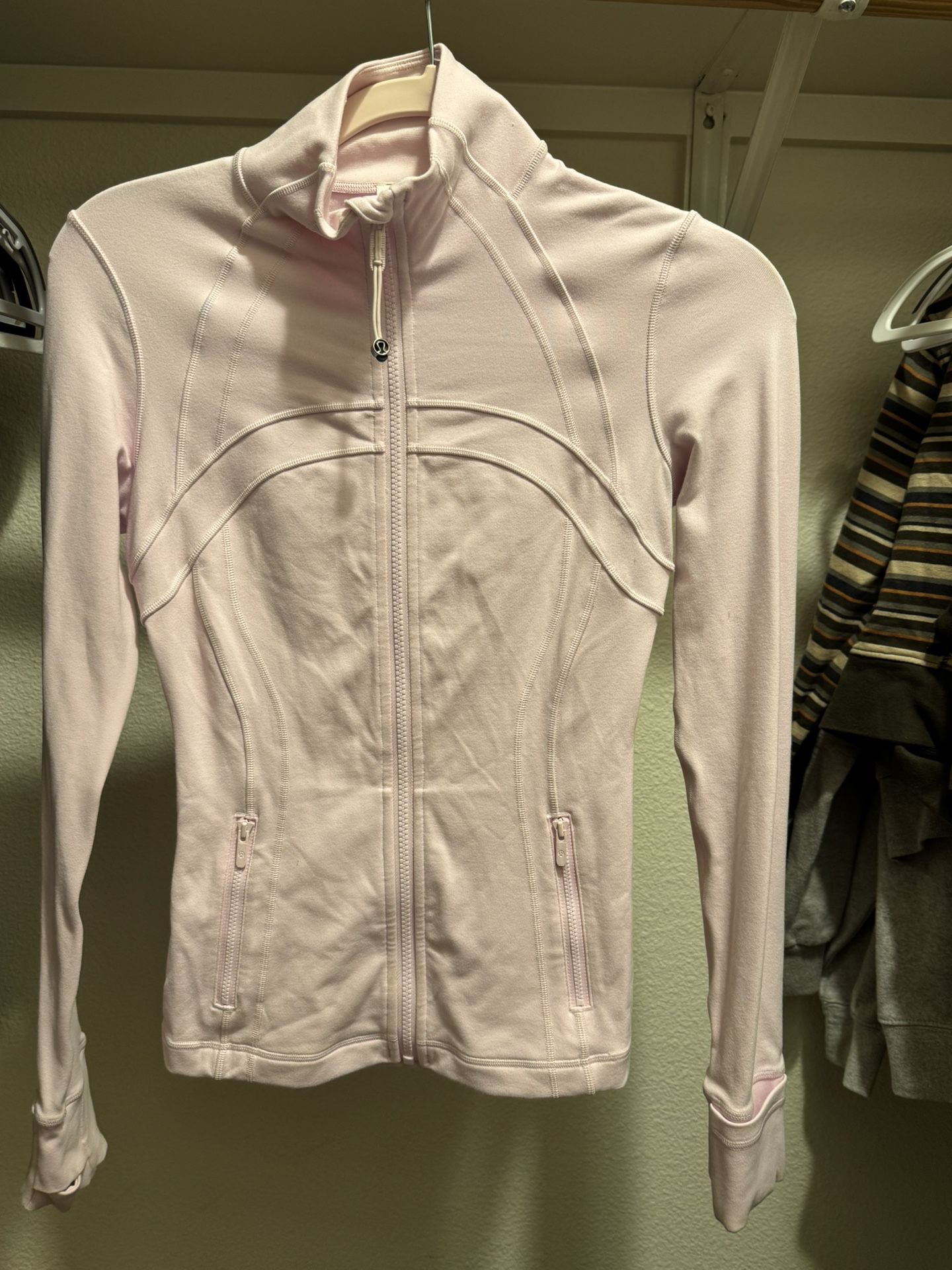 Lulu Lemon Pink Define Jacket